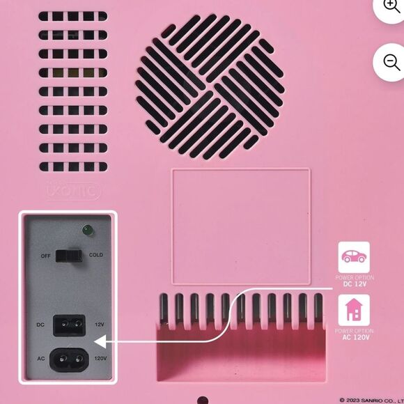 Hello Kitty Mini Fridge Thermoelectric Cooler - Picture 5 of 12